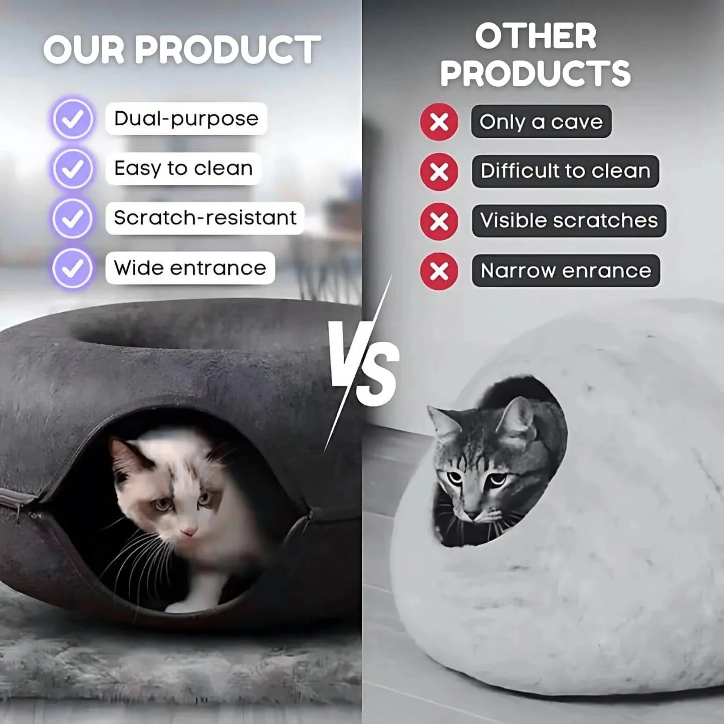 PurrPod™ Hideaway Bed