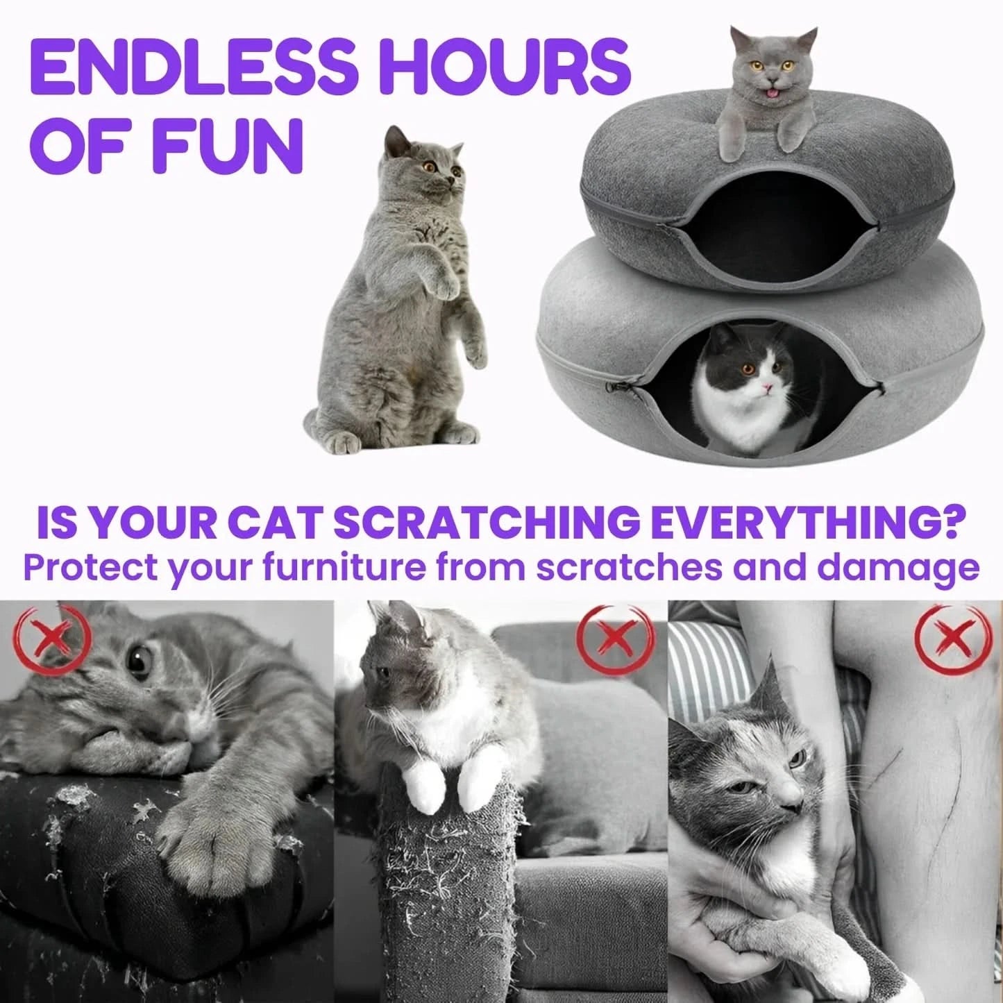 PurrPod™ Hideaway Bed