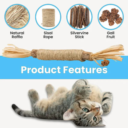 AquaPurr Natural Silvervine Dental Sticks