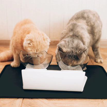 PurrBowl™ Orthopedic Anti-Vomiting Cat Feeder