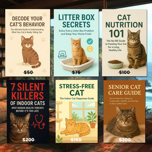 The Ultimate Cat Parent Bundle – 6 Expert Ebooks That Every Cat Lover Needs